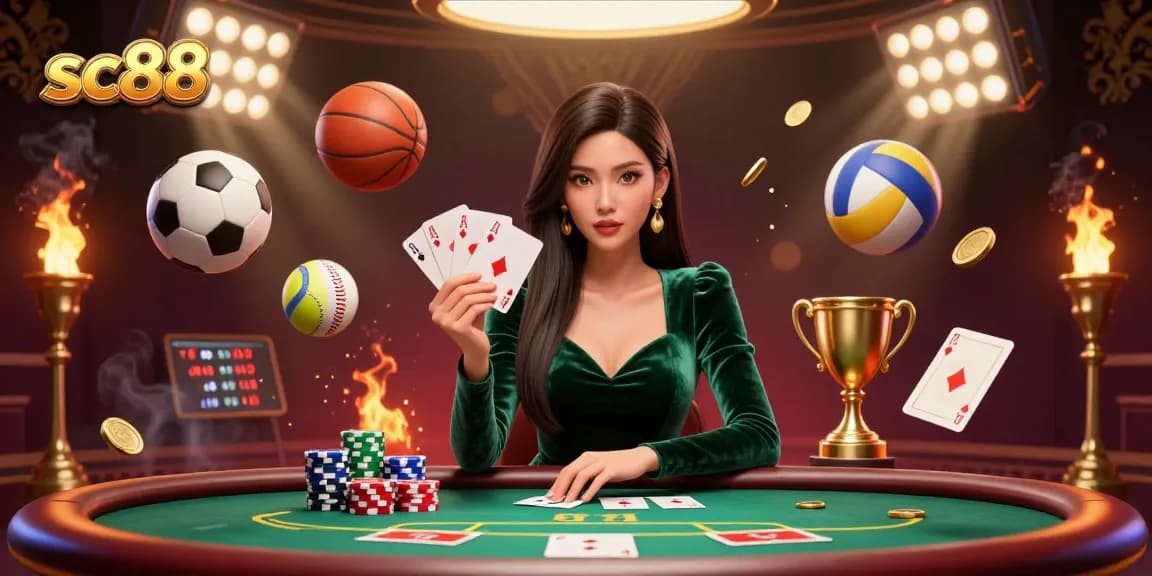 Engage with thrilling action at sc88 casino, featuring vibrant gaming atmosphere and dynamic poker scene.