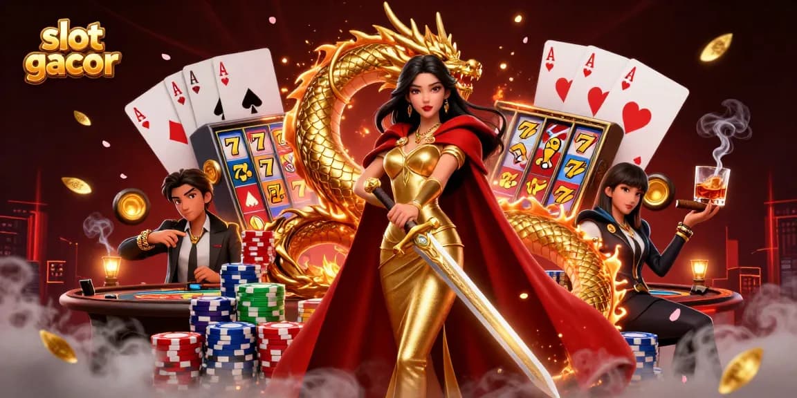 Experience the excitement of slot gacor with vibrant visuals and dynamic game elements.
