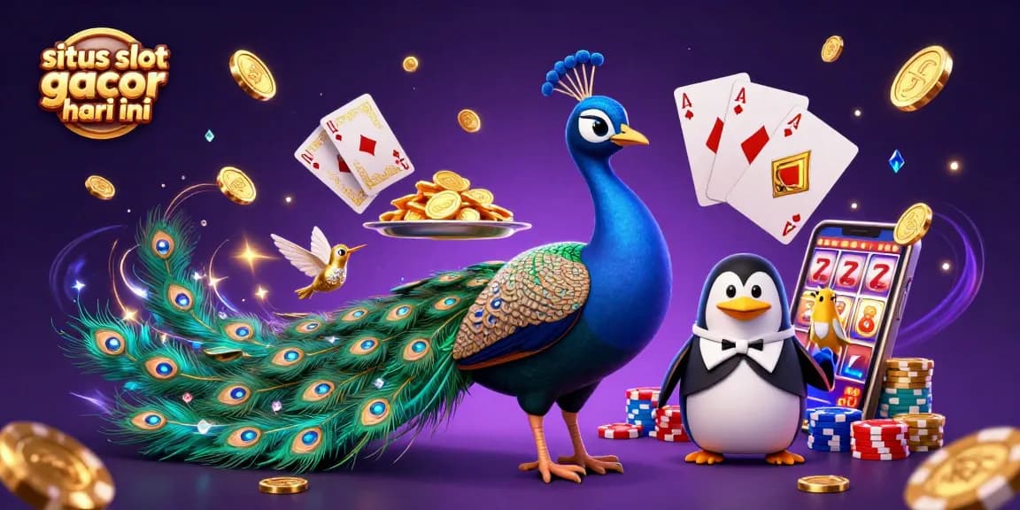 Experience the thrill of situs slot gacor hari ini with dynamic casino elements and engaging characters.