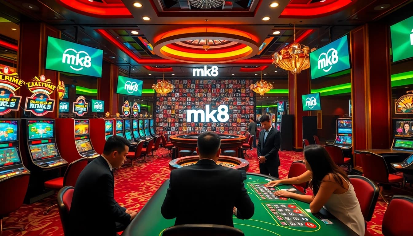 Experience the excitement of gaming at ทางเข้า mk8 with vibrant slots and thrilling roulette!