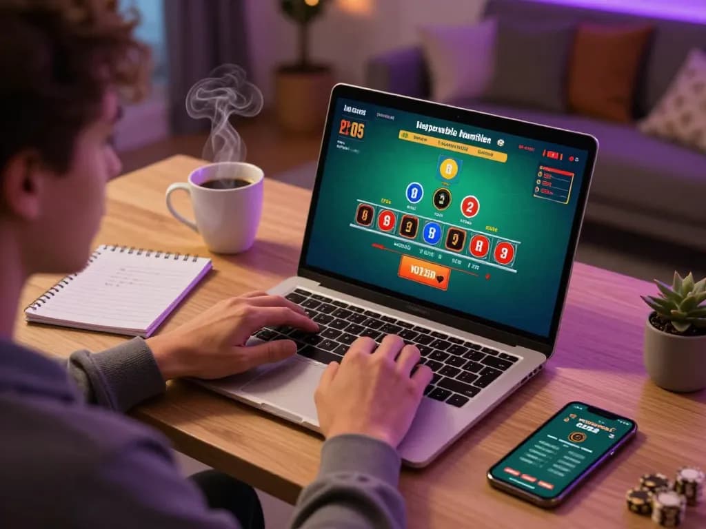 Orang merencanakan strategi blackjack online di rumah dengan pengaturan browser trapstarstores.