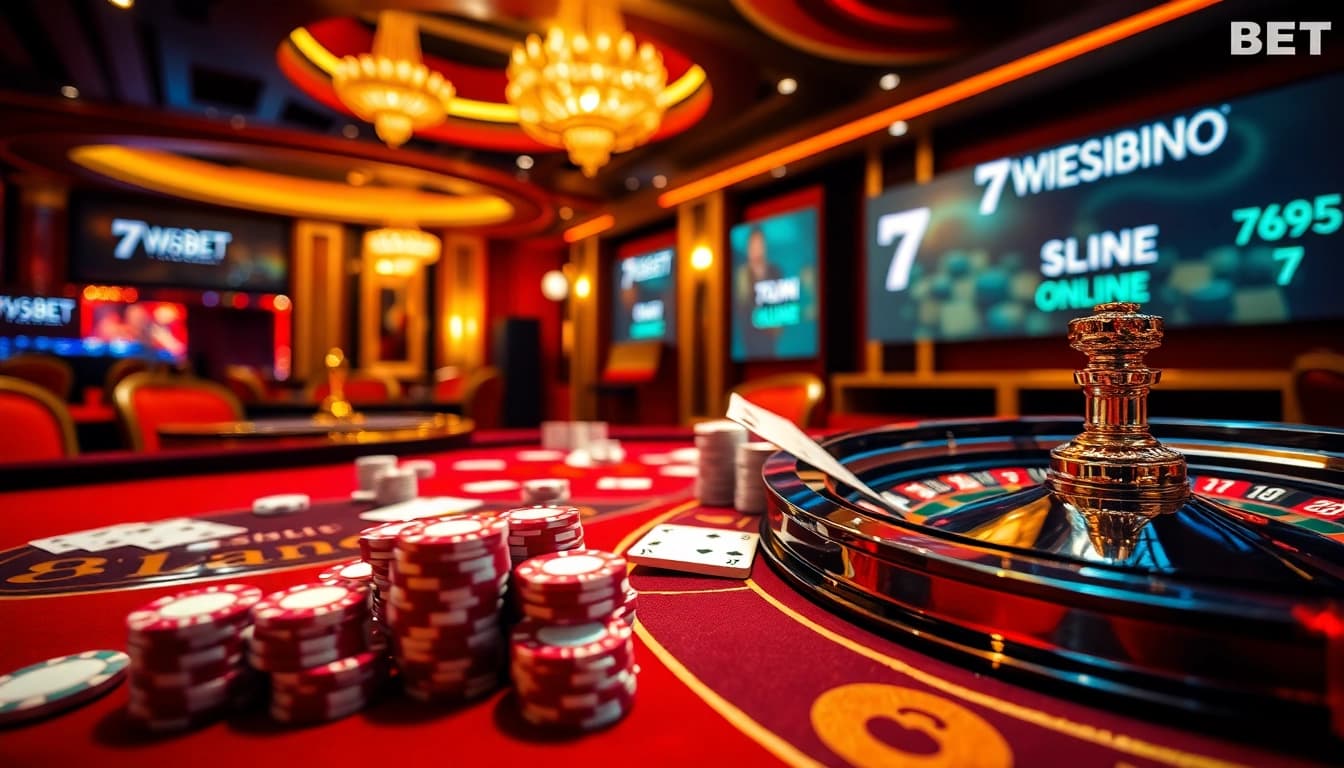 Experience the excitement of 789BET with vibrant casino tables and thrilling games.
