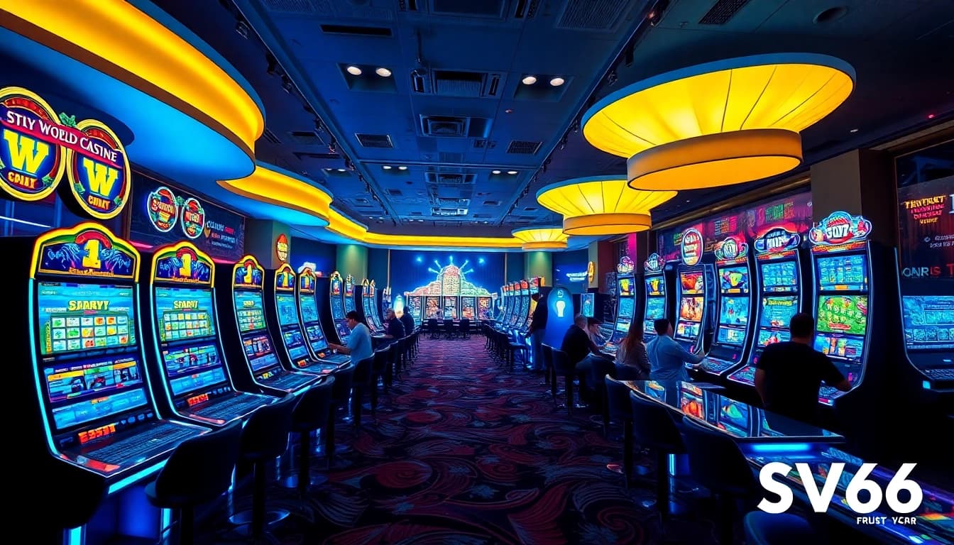 Experience the thrill of gaming and betting at SV66, featuring 5000+ game options in a vibrant online casino.