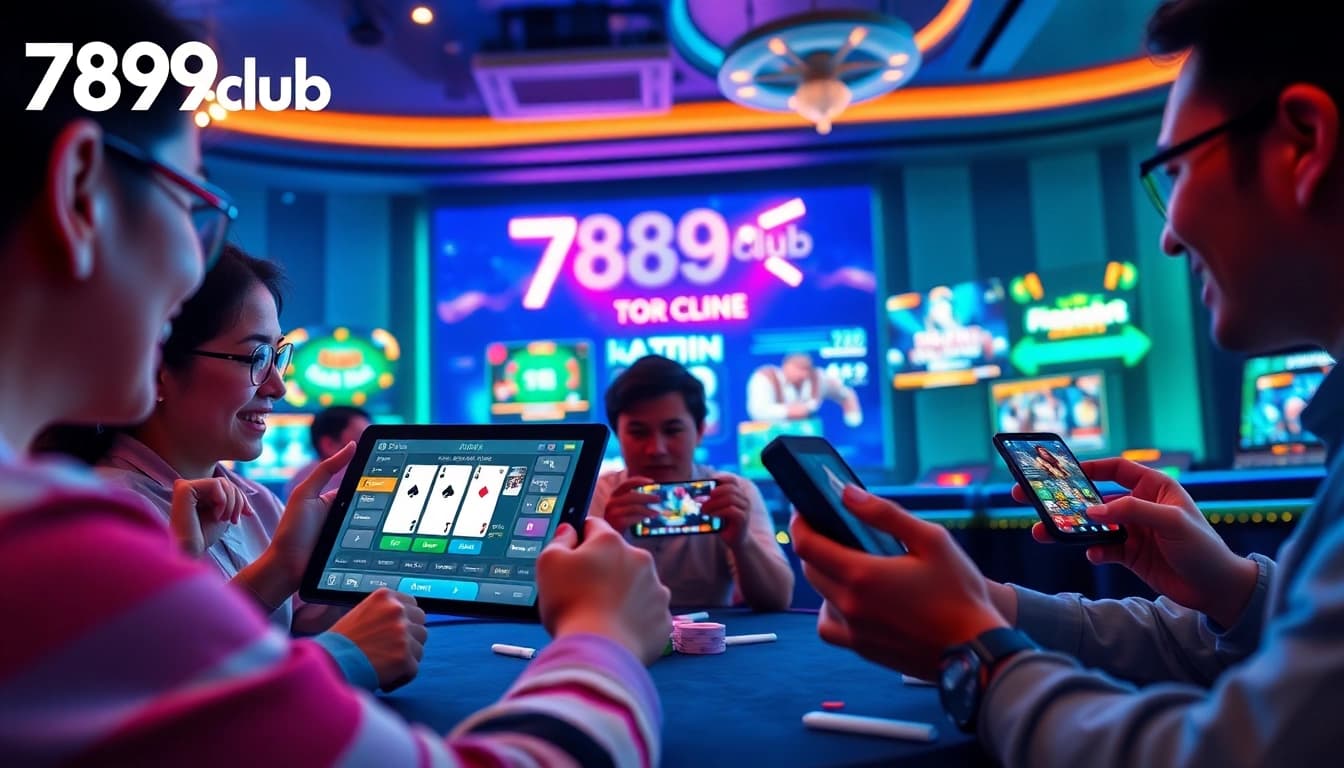 Engaging online gaming scene showcasing players enjoying 789club's immersive experience with vibrant graphics.