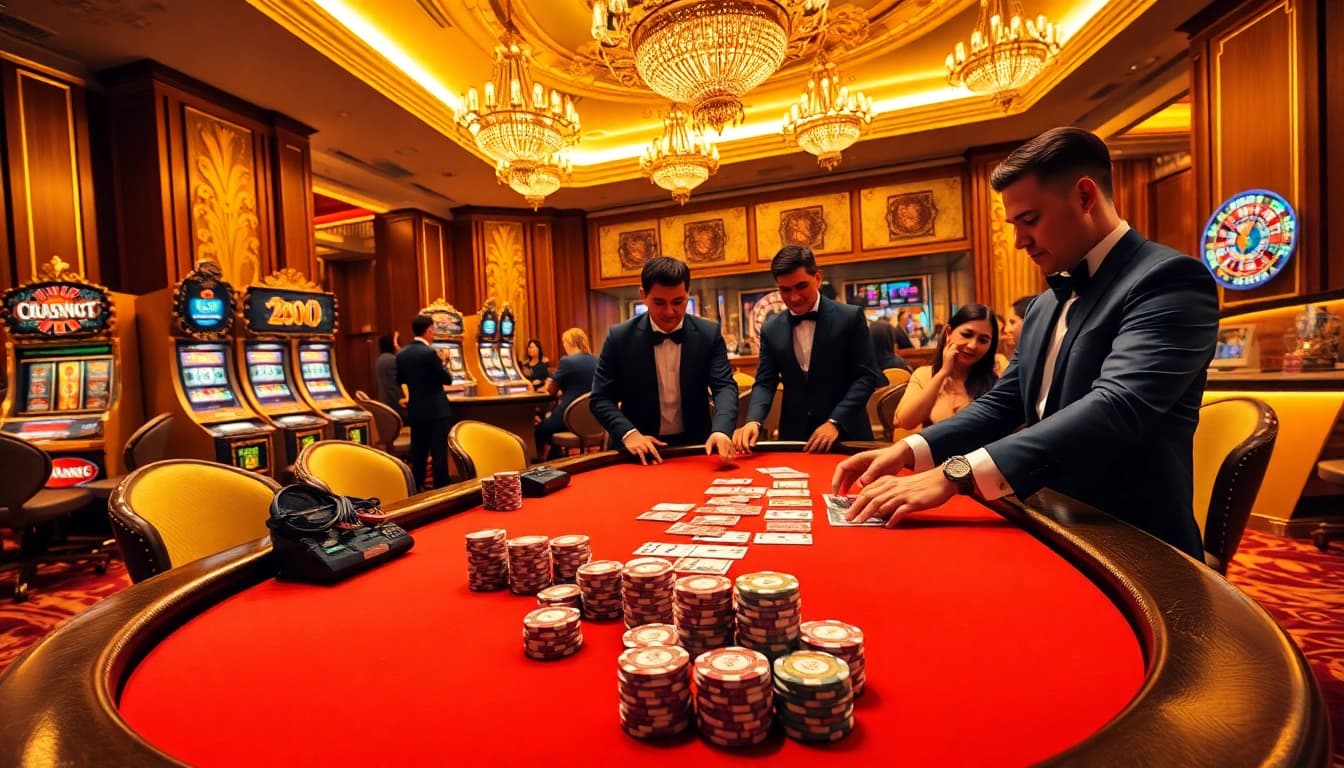 Experience thrilling action at the 58WIN Vip poker table filled with luxury and excitement.