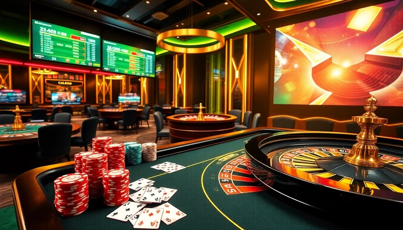 Engage with CM888 Mobi's thrilling online casino experience featuring dynamic betting tables and vibrant gameplay.