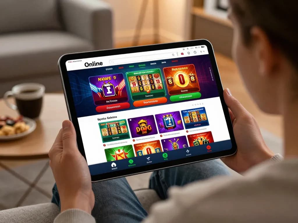 Engaging interface of nk88 online casino app showcasing diverse betting options and games.
