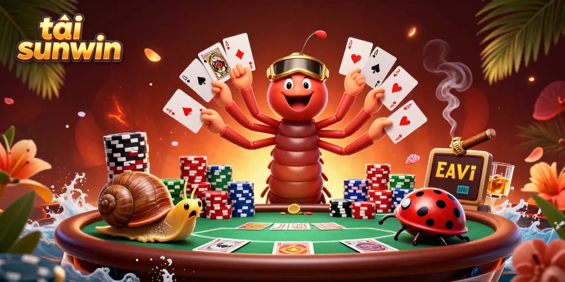 Engage in action with tải sunwin as a colorful casino scene comes alive with vibrant characters and game elements.