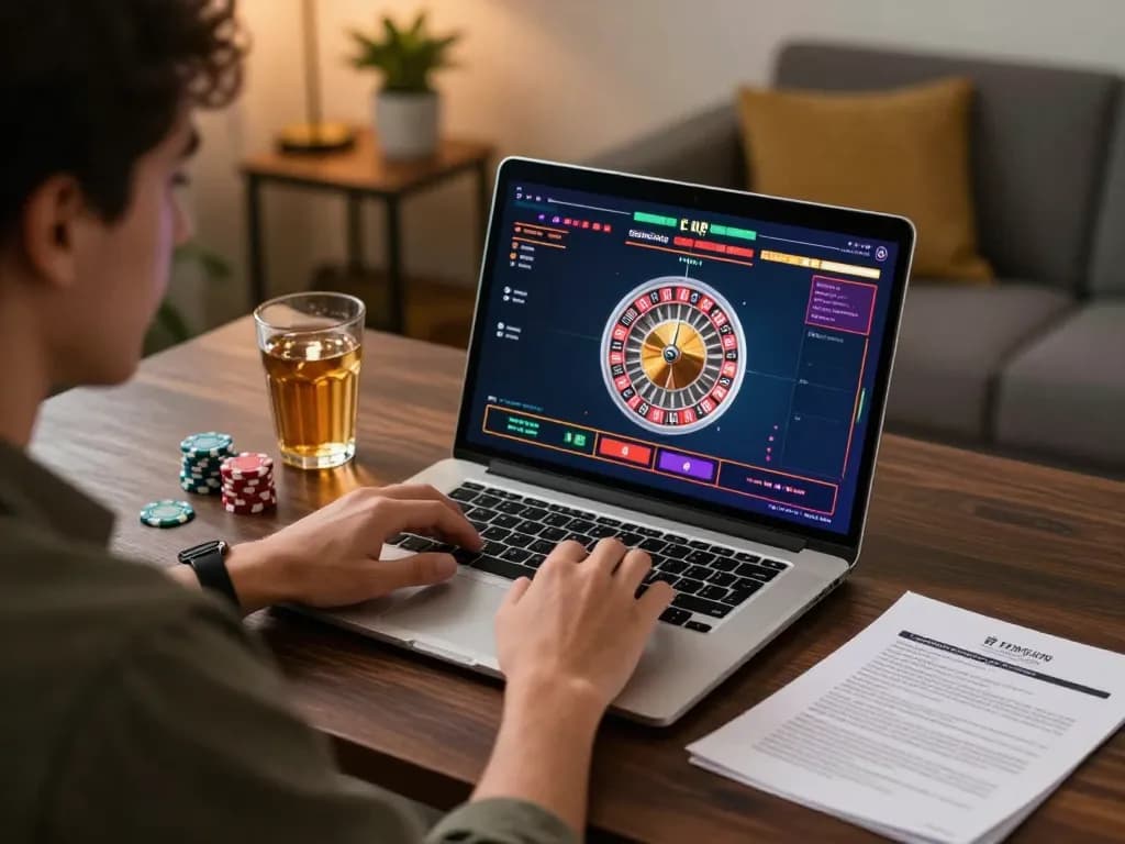 Engaging online gaming experience at home with botanicabali roulette, showcasing player strategy and excitement.