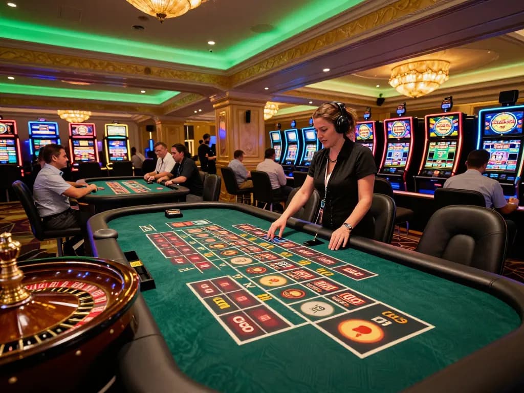 LUCK8 mang đến những trải nghiệm roulette đầy hồi hộp trên sàn casino sang trọng, thể hiện sự phấn khích của những lần đặt cược và chiến lược.