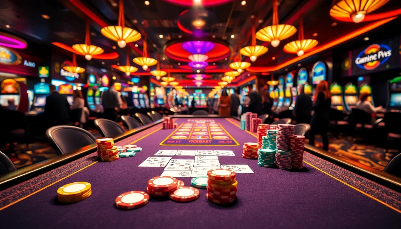 Enjoying the excitement of AT99娛樂 at a lively casino gaming table.