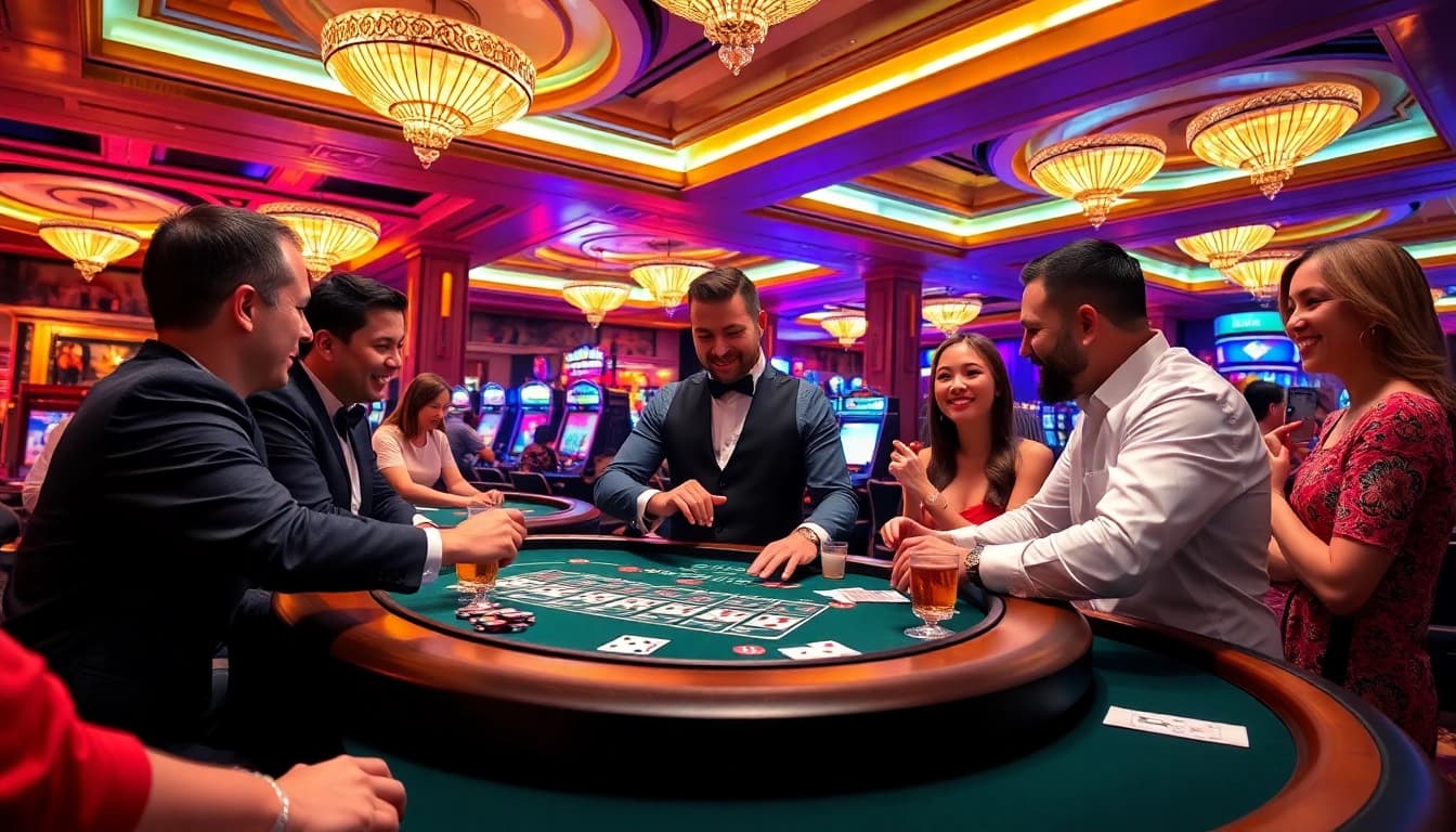 Citinow sg celebrates lively casino game moments with vibrant tables and enthusiastic players.
