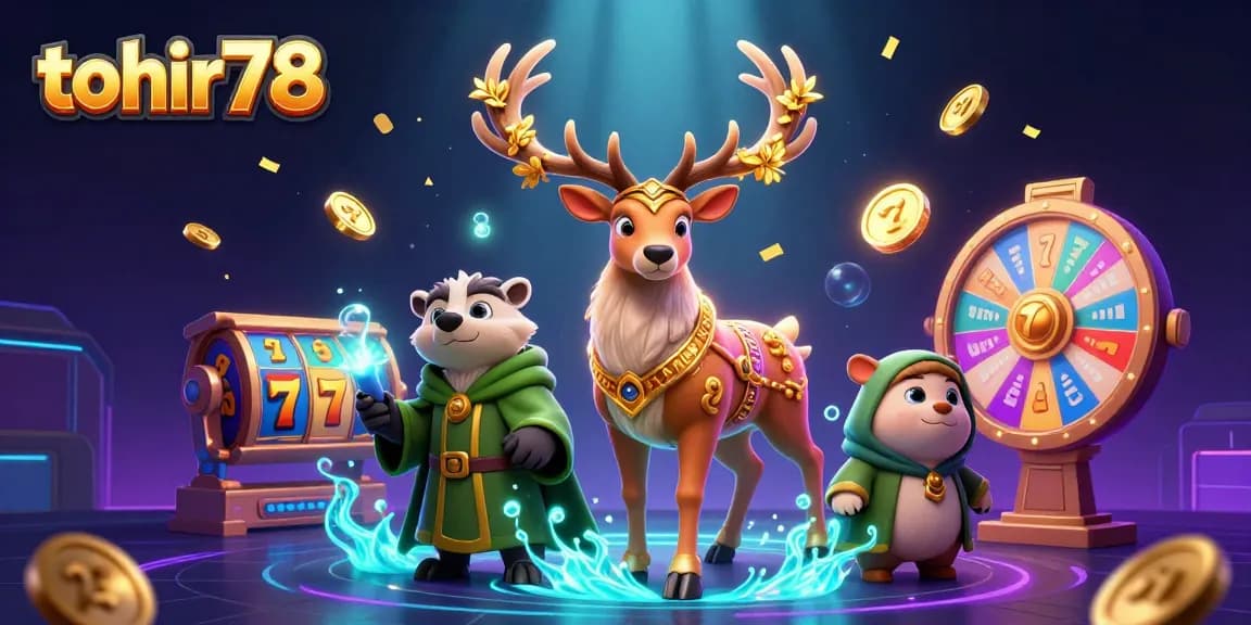 Mainkan permainan slot gacor di tohir78 dengan karakter menarik dan elemen judi yang mengesankan.