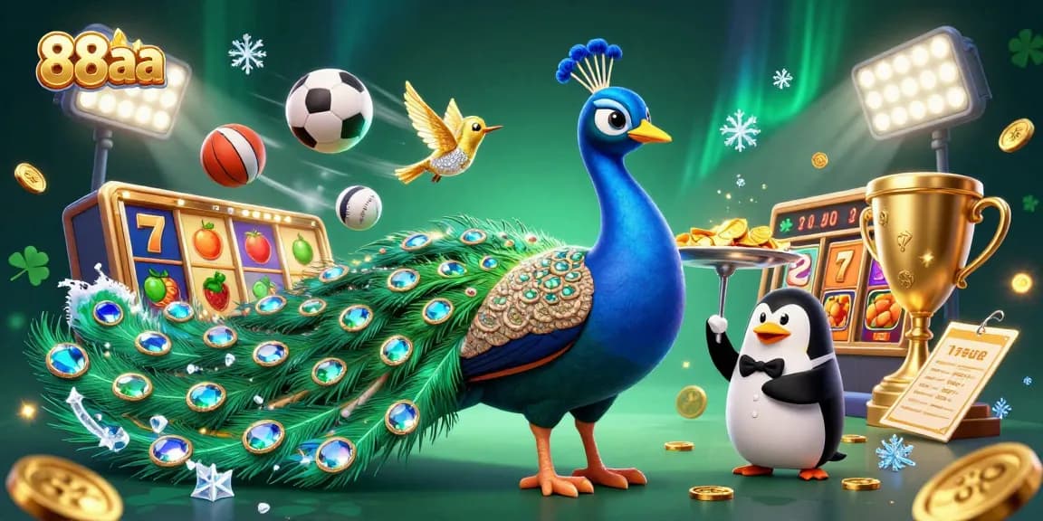 Experience gaming excitement with 88aa, featuring lively characters and rich casino elements.