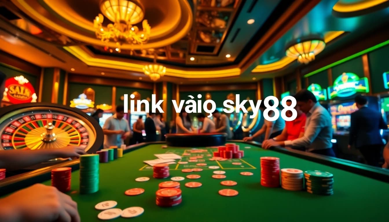 Engage with the link vào sky88 for thrilling online casino gaming experiences.