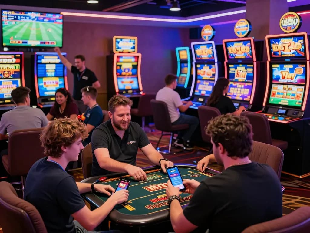 uu88 online gambling scene with players enjoying sports betting and casino games