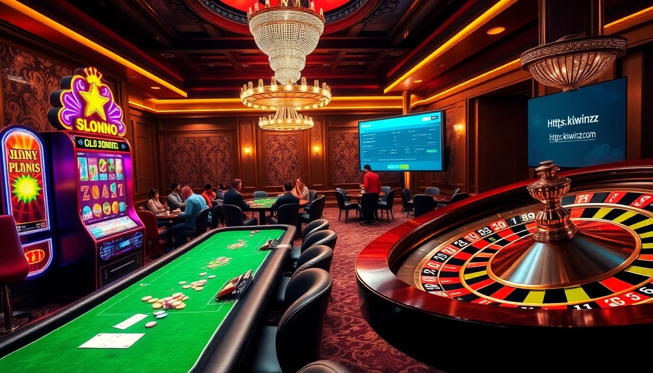 Experience the thrill of casino gaming at https://kkwinzz.com/ with vibrant poker tables and dynamic slot machines.