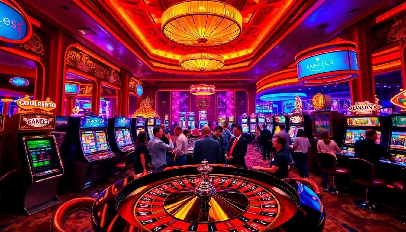 สนุกสนานที่โต๊ะรูเล็ตใน 8siam casino พร้อมผู้เล่นตื่นเต้น