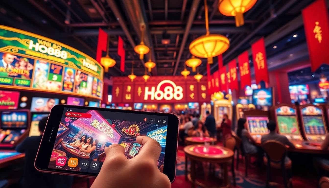 Ho88 vibrant online casino experience, showcasing Filipino culture and engaging gameplay elements.