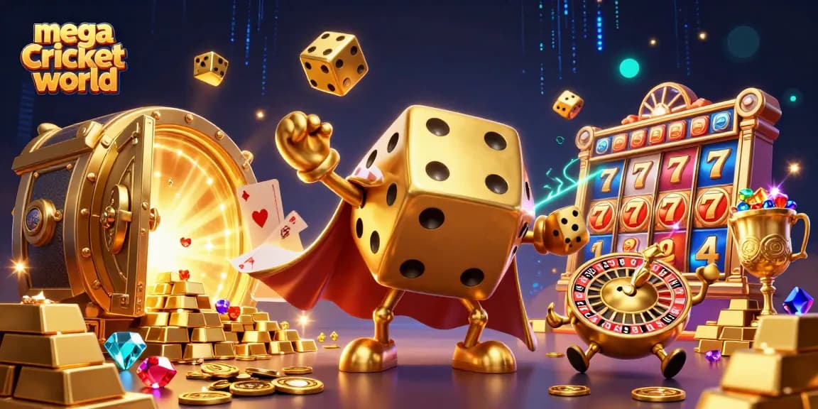 Engage with mega cricket world through thrilling slot games and rich casino treasures.