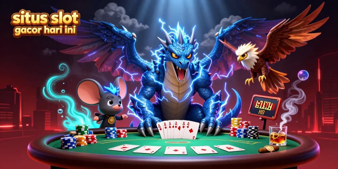 Experience thrilling wins with situs slot gacor hari ini amidst vibrant casino action.