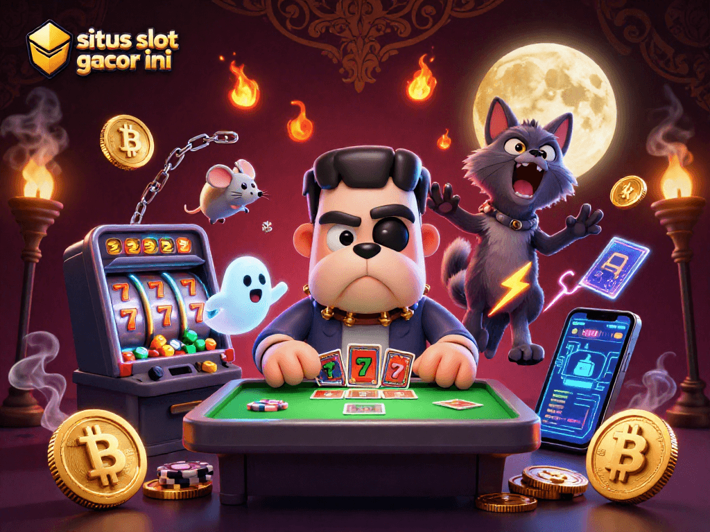 Play exciting games at the situs slot gacor hari ini with fun characters like Frankenstein bulldog and werewolf kitten!