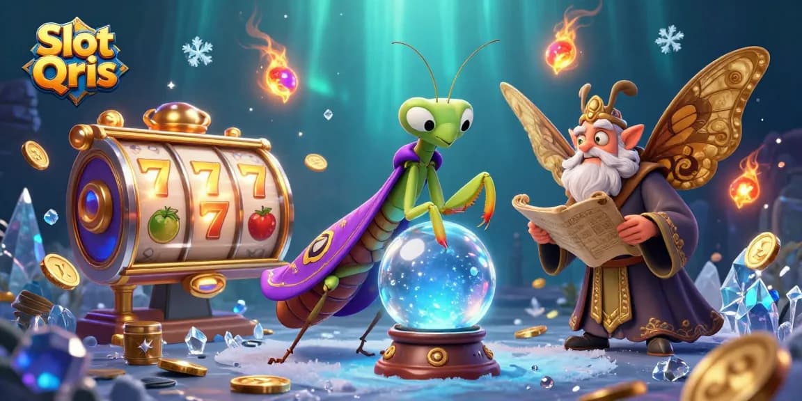 Engage with Slot Qris through vibrant slot games featuring spinning reels and fruit symbols for a thrilling experience.