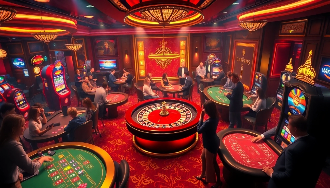 Gamblers enjoying the excitement and winning opportunities at 79king 2 casino.