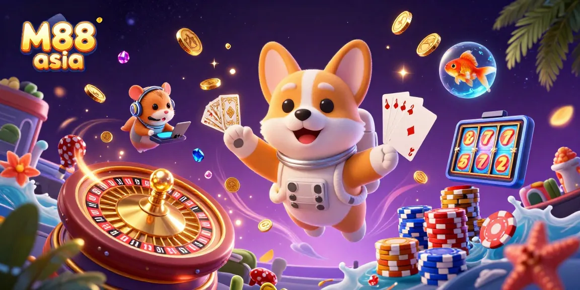 Engage with M88 asia by winning big on live casino games with thrilling graphics and action.