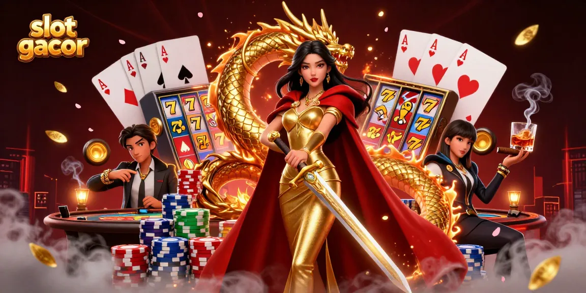 Experience the excitement of slot gacor with vibrant visuals and dynamic game elements.