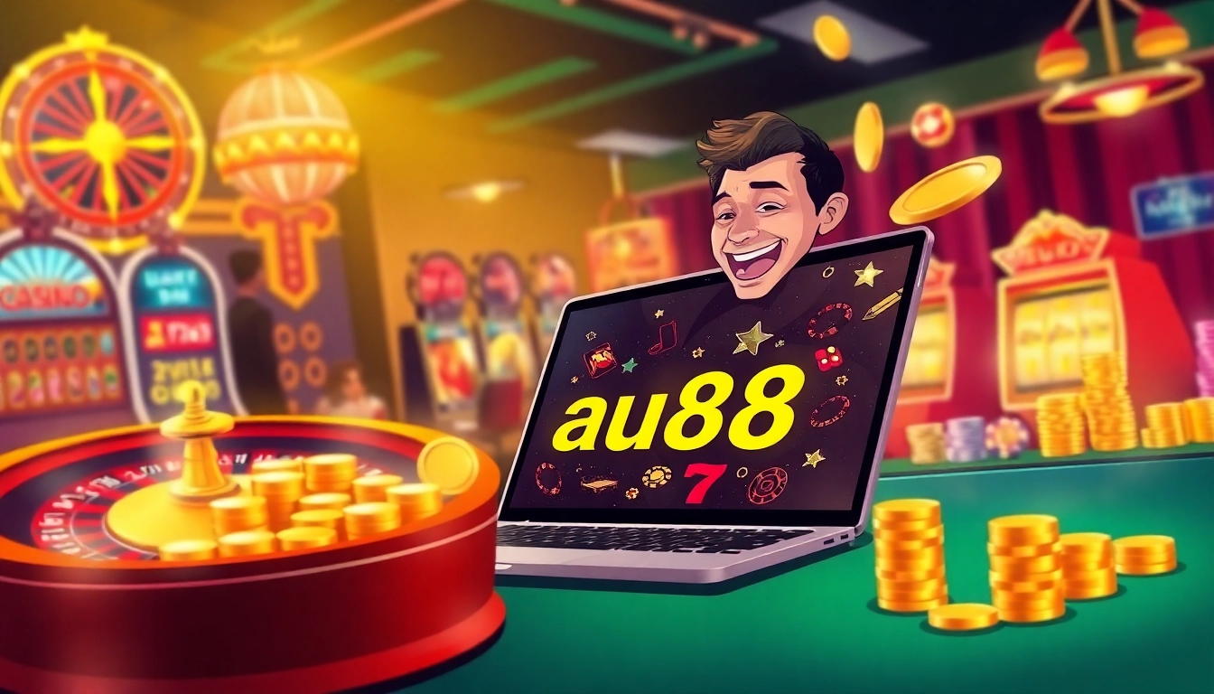 Experience the thrill of au88 with vibrant online casino games and passionate players in action.