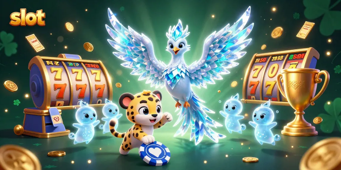 Menangkan jackpot di permainan slot bersama karakter lucu dalam ilustrasi 3D yang memukau.