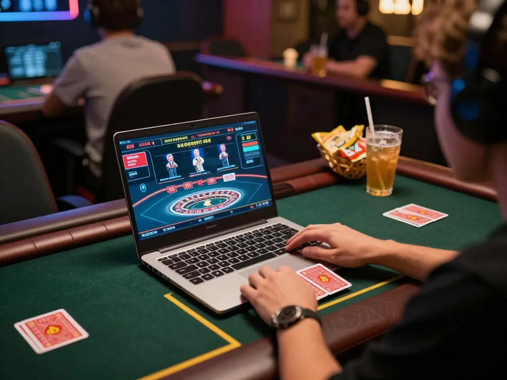 F168 live dealer roulette experience with player engaged in online gaming