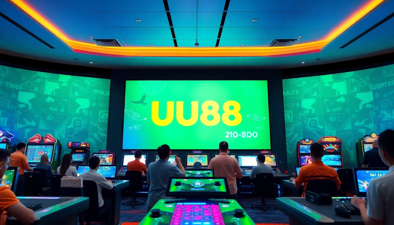 UU88 online gaming experience with diverse players and modern interface.
