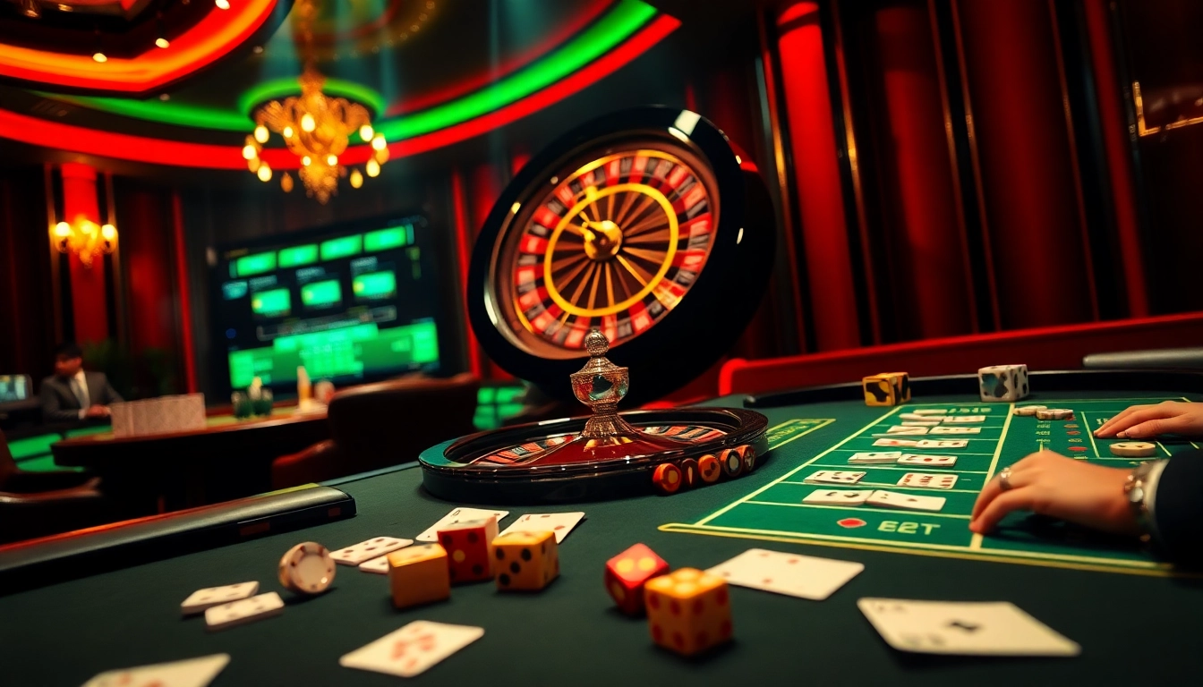 Experience Judi Bola Resmi action with engaging betting visuals and vibrant casino elements.