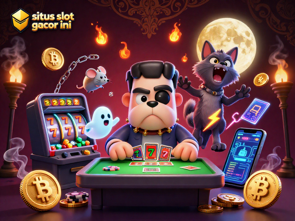 Play exciting games at the situs slot gacor hari ini with fun characters like Frankenstein bulldog and werewolf kitten!