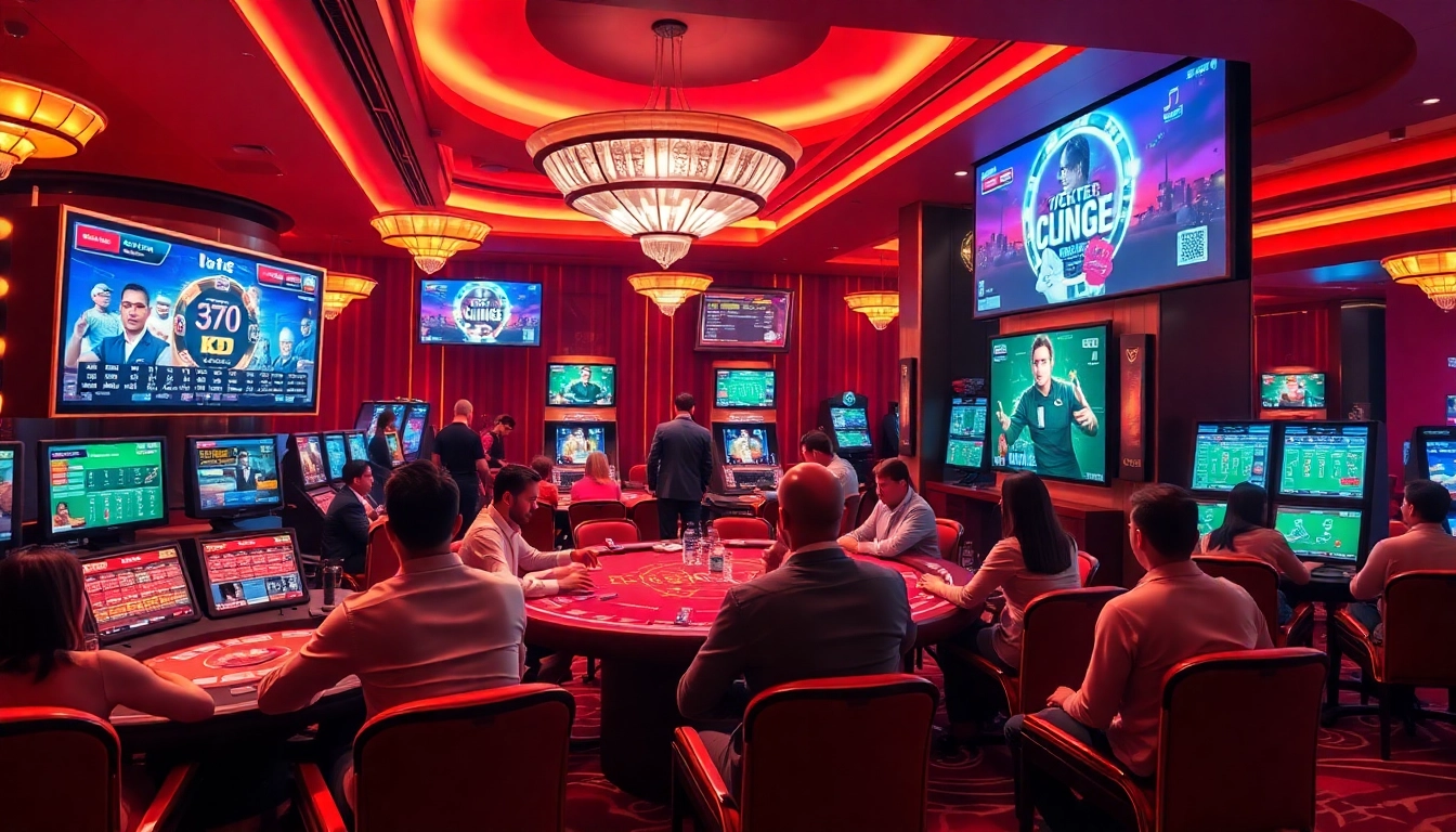 Engaging 69VN online casino scene with vibrant gaming atmosphere.