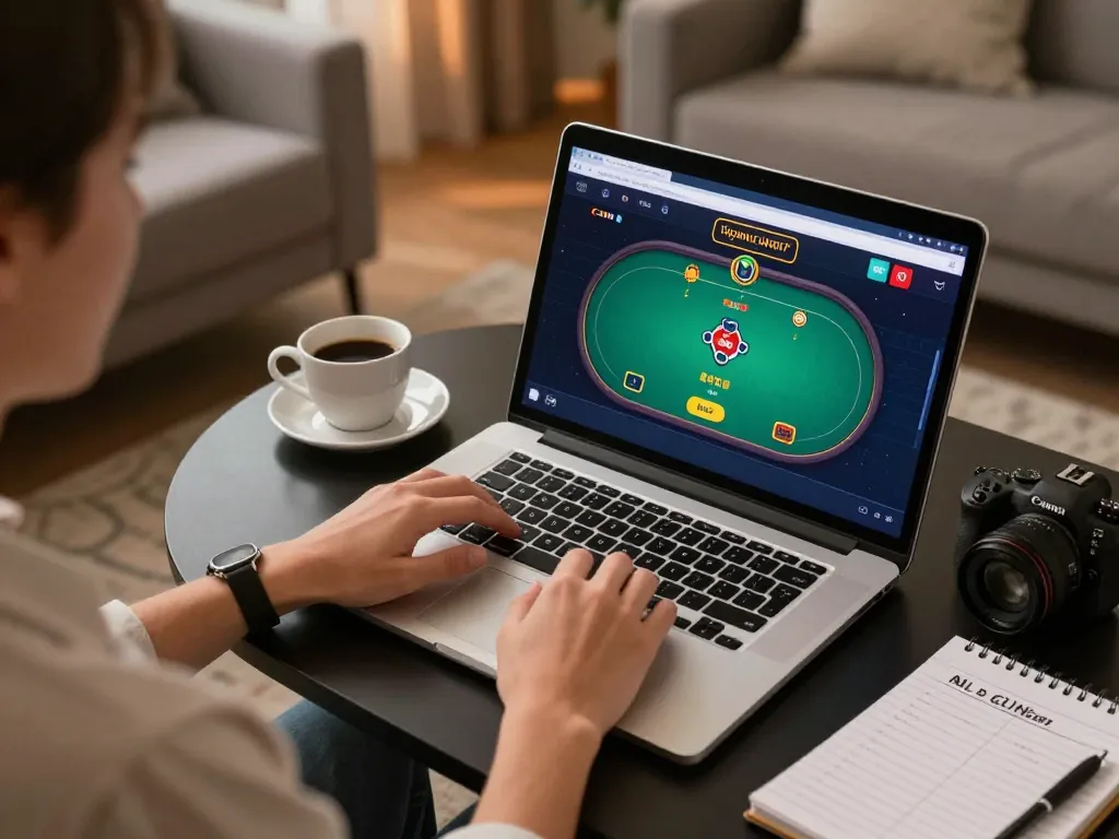 Engaging online poker gaming session on trang chủ sc88 with strategic elements and cozy atmosphere.