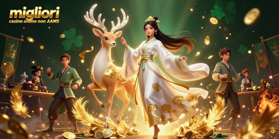 Scopri i thrilling migliori casino online non AAMS con personaggi 3D vivaci e elementi di gioco dinamici.