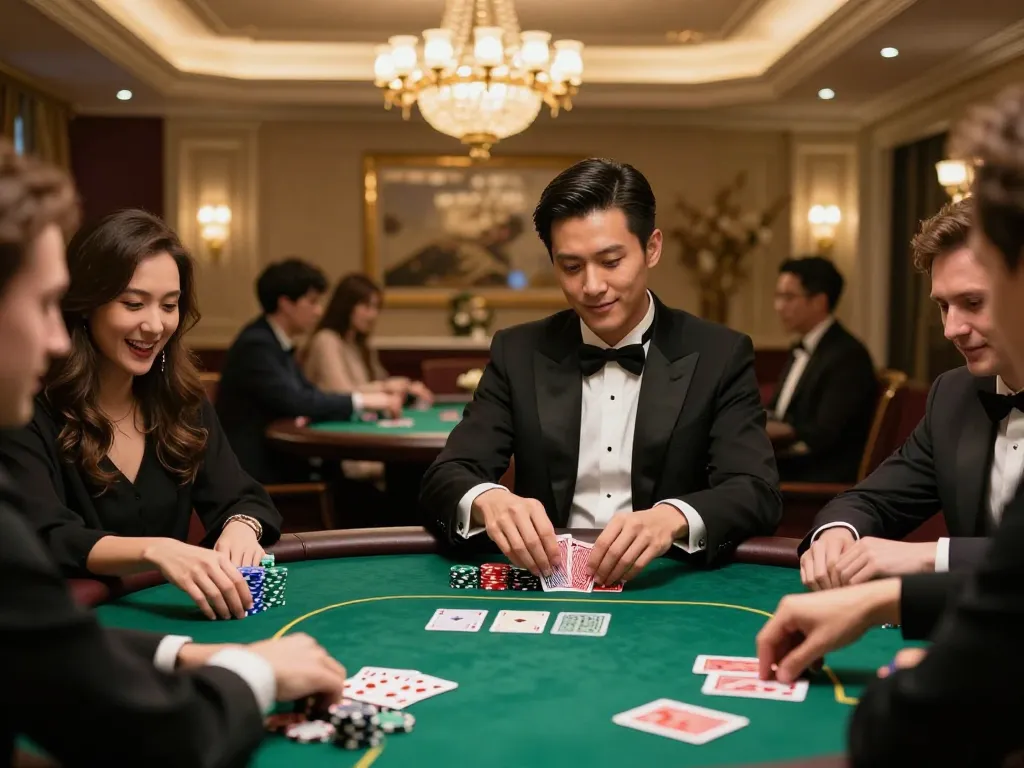 Pemasangan taruhan secara strategis di situs togel selama permainan poker berisiko tinggi yang mendebarkan
