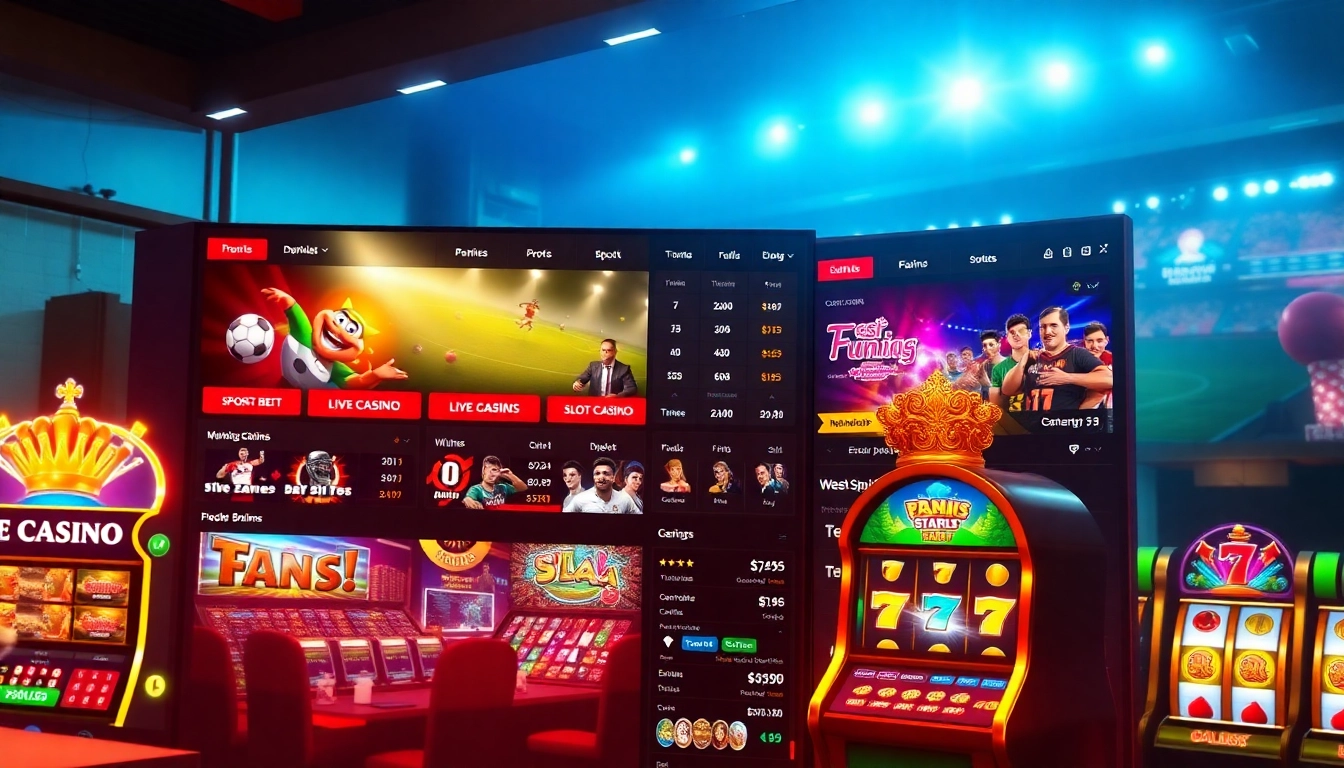 Interactive betting interface featuring Goal123's diverse gaming options and user-friendly design.