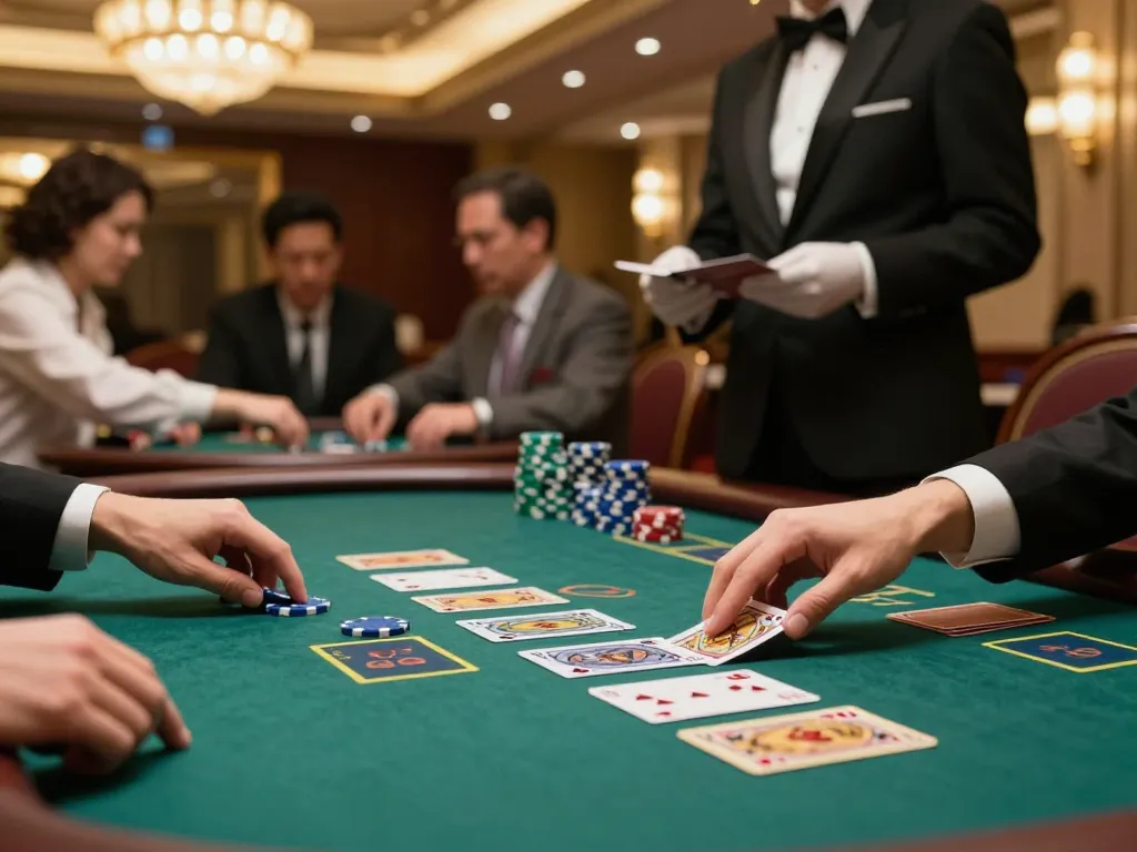 Experiencing the thrill of winning at blackjack in a sophisticated setting with nhà cái uy tín SC88.