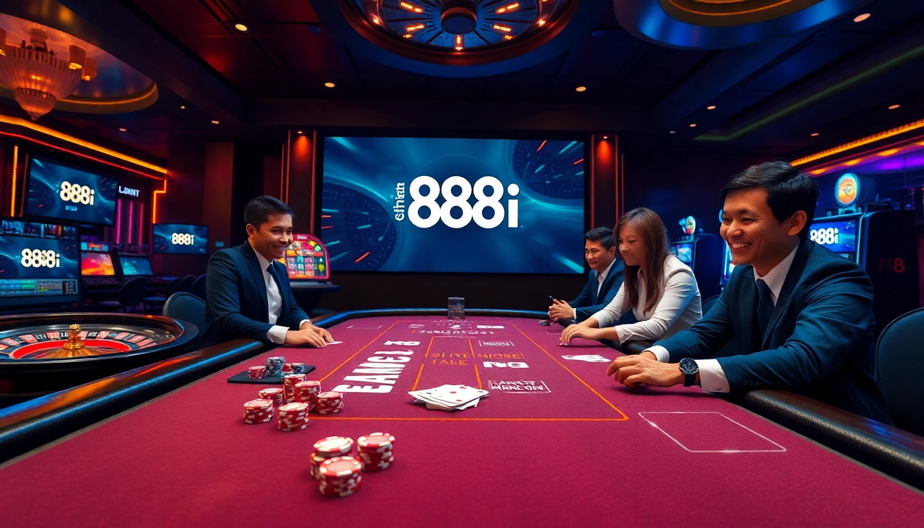 Experience the excitement of gambling at trang chủ 88i with vibrant casino visuals.
