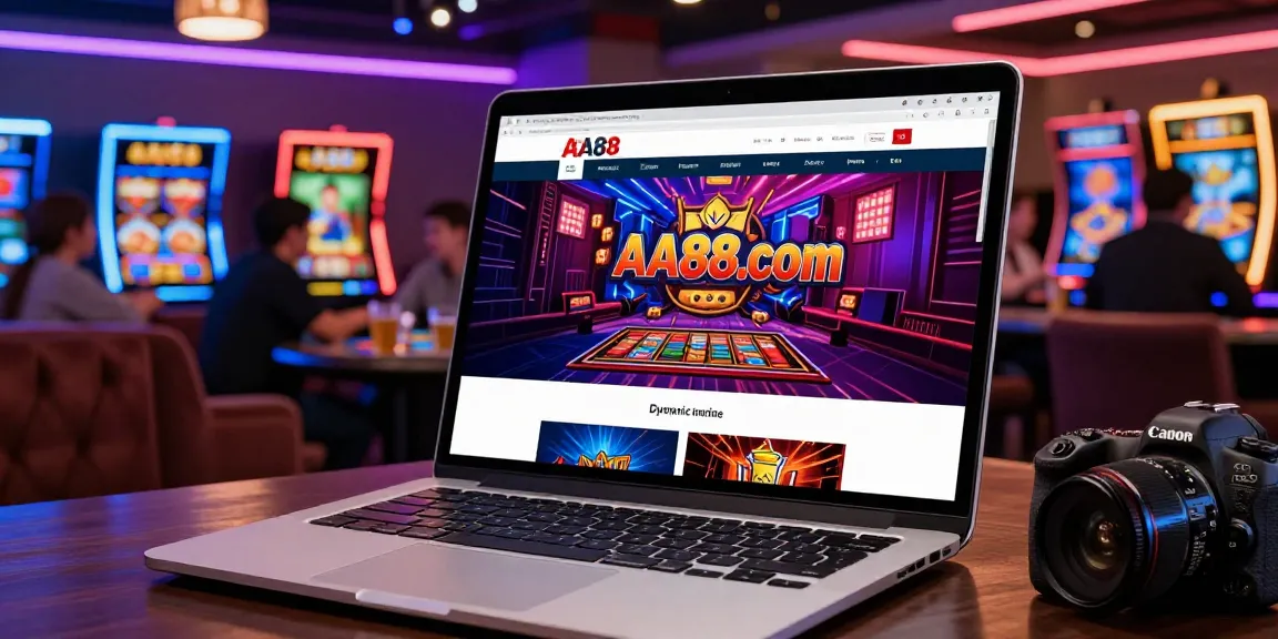 Experience the excitement of online gambling at AA88.com with vibrant graphics and enthusiastic players.